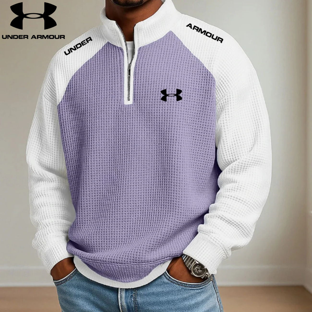 Sweat-shirt ¼ zippé UA™ Performance