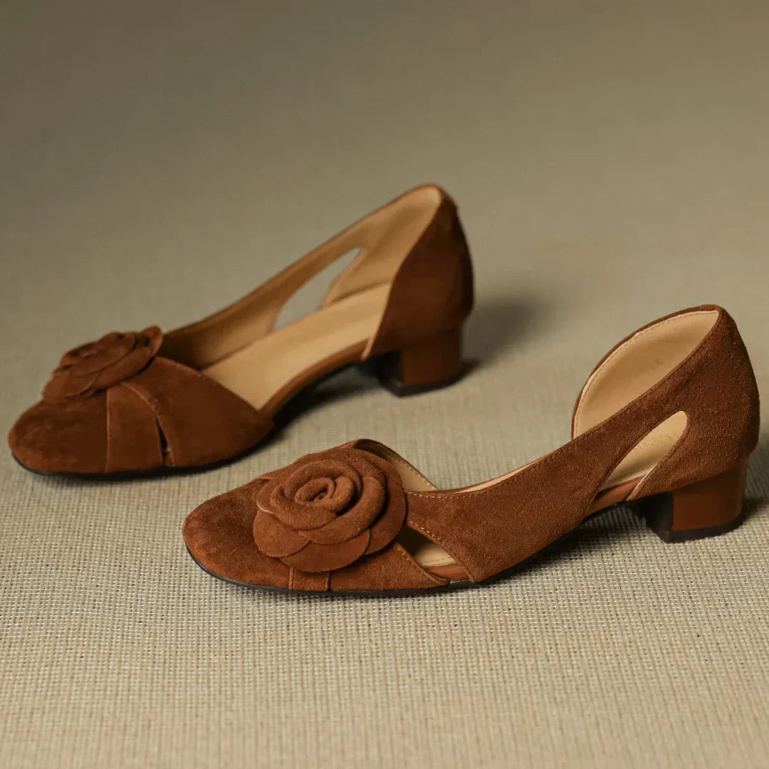 Florette Wildleder-Pantolette