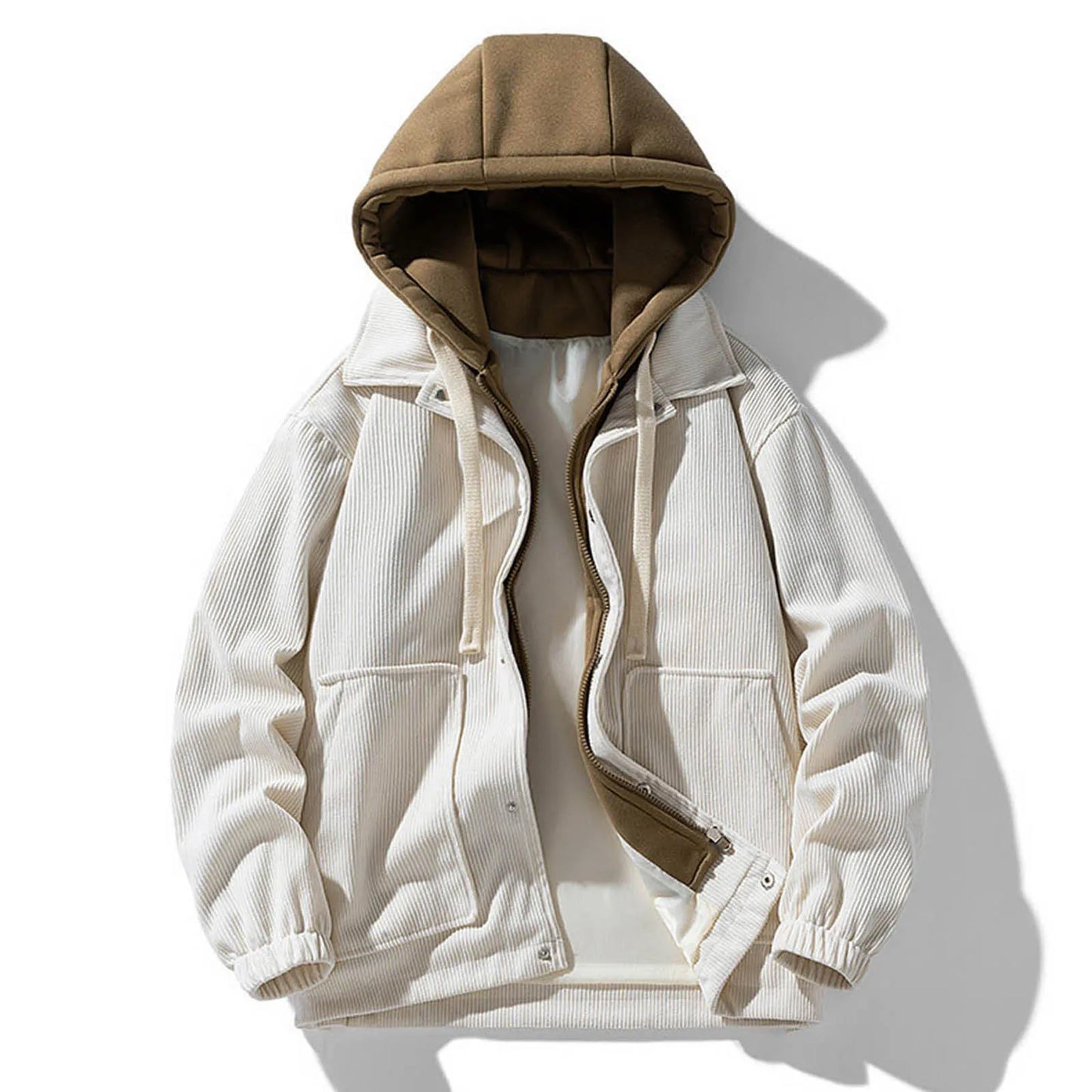 SWEAT À CAPUCHE EN CORDUROY HIGHROAD