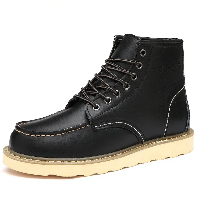 Bottes en cuir Amped