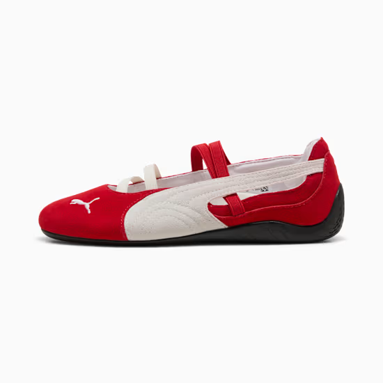 Chaussures plates en suède Speedcat femme