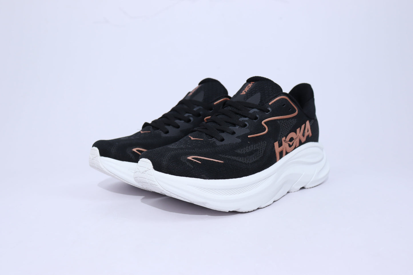 Clifton 10 - Baskets Unisexes HK - Noir Cuivre