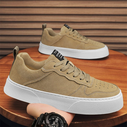 Baskets compensées respirantes pour homme - Chaussures basses décontractées