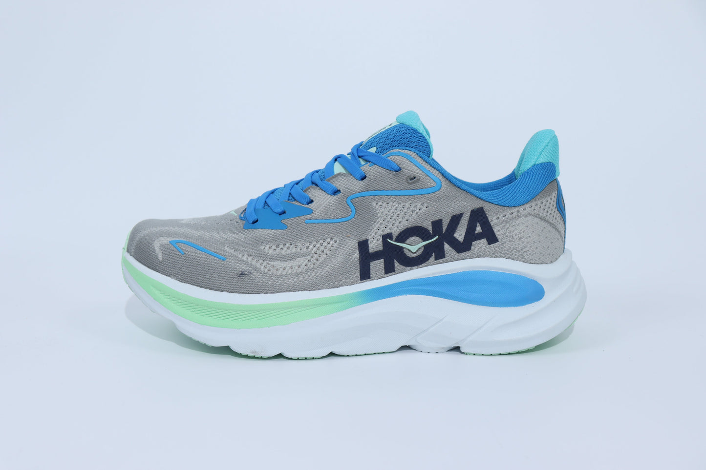Clifton 10 - Baskets Unisexes HK - Gris Menthe