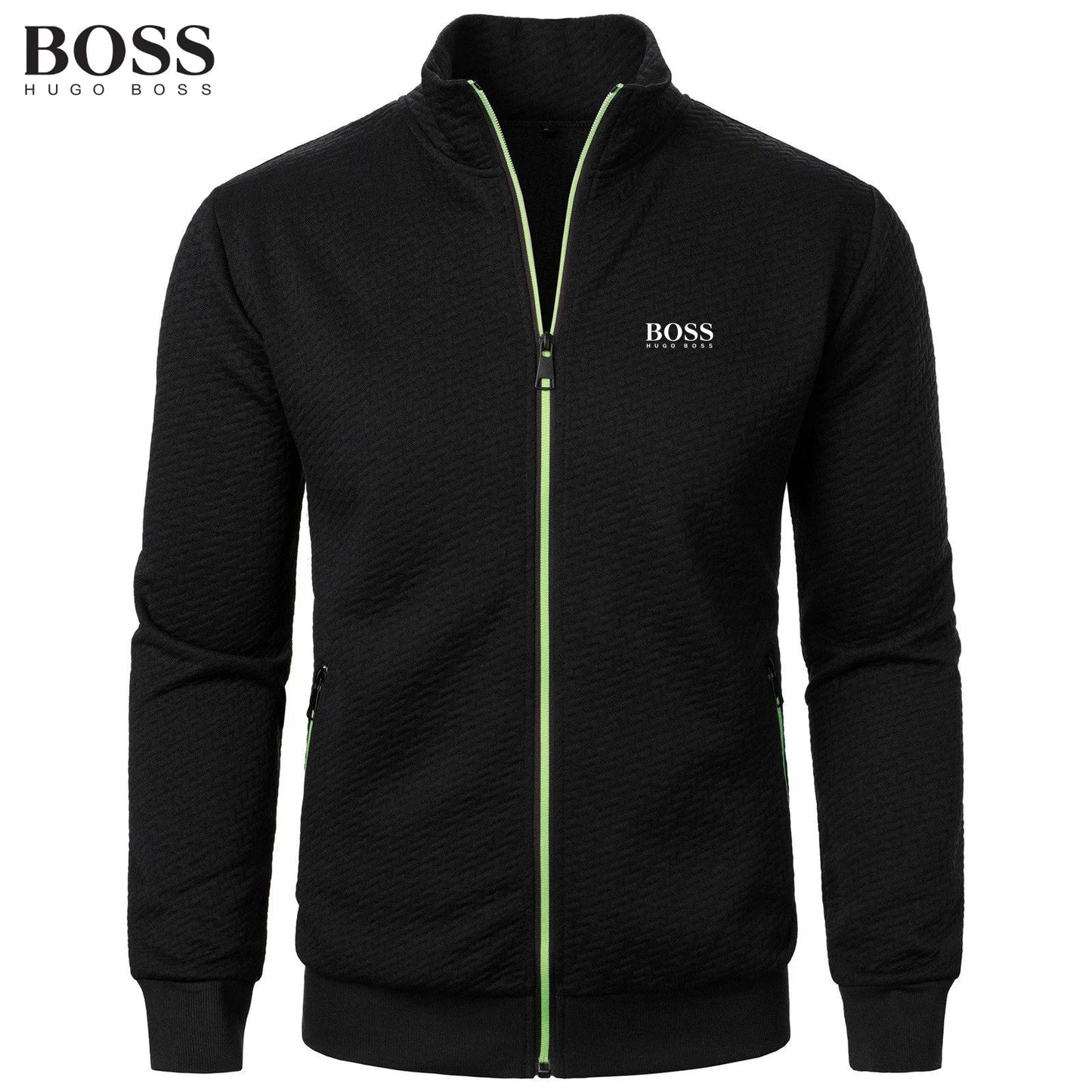 Veste zippée col montant