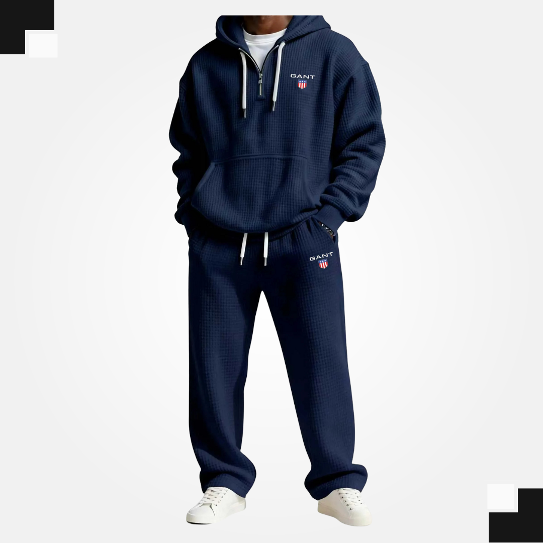 Ensemble de survêtement Premium en tricot gaufré