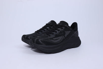Clifton 10 - Baskets Unisexes HK - Tout Noir