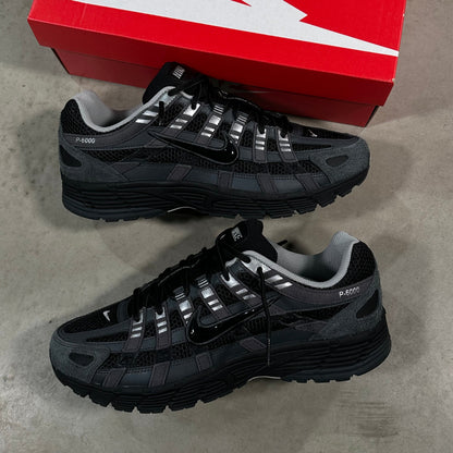 Nike P-6000 Suede Anthracite Metallic Silver