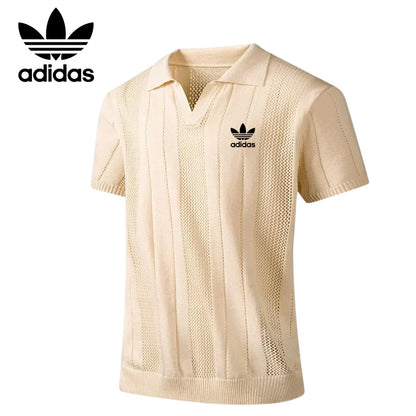 Polo en maille AD™ – Style rétro