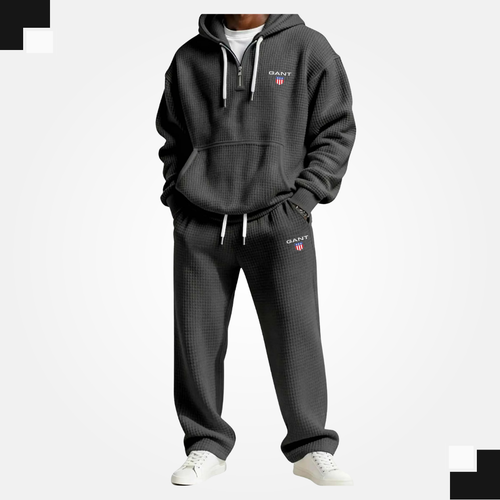 Ensemble de survêtement Premium en tricot gaufré