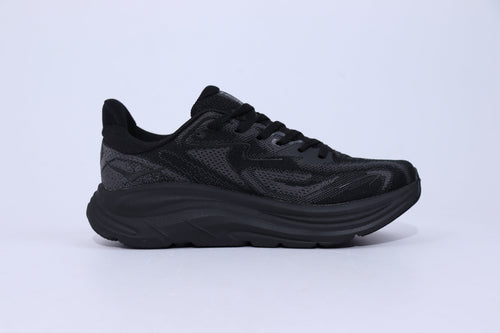 Clifton 10 - Baskets Unisexes HK - Tout Noir