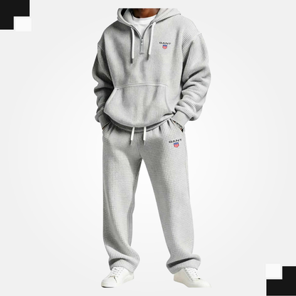 Ensemble de survêtement Premium en tricot gaufré