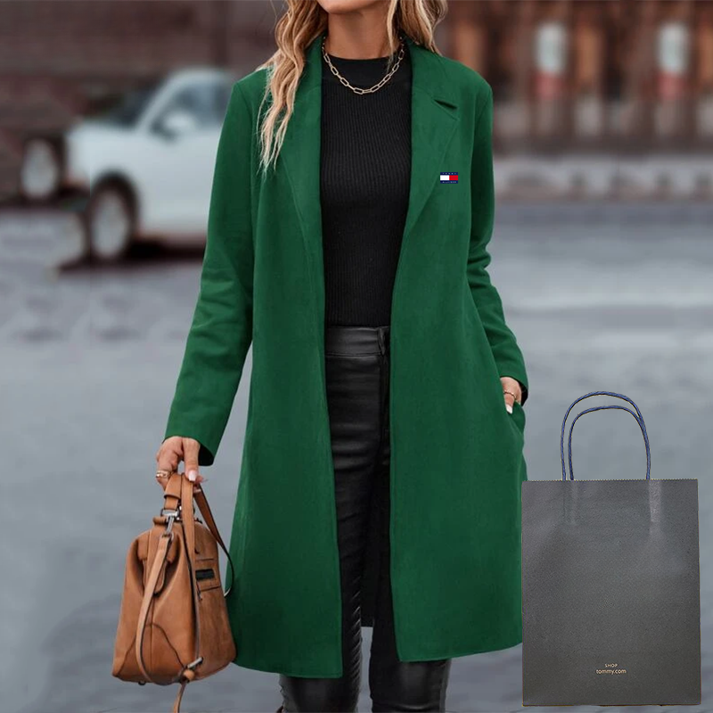 Manteau long décontracté pour femme