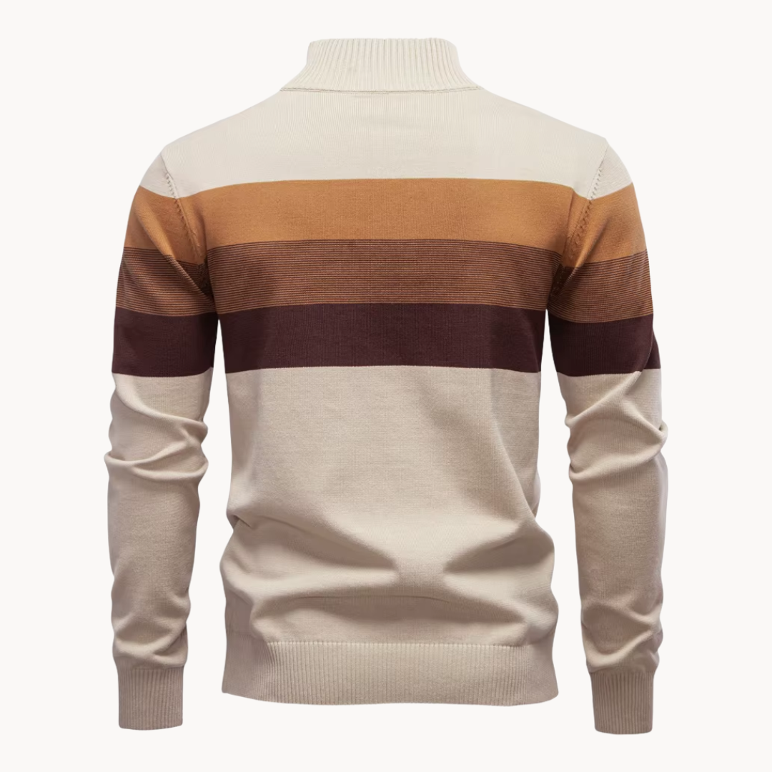 Burk Quarter Zip Sweater