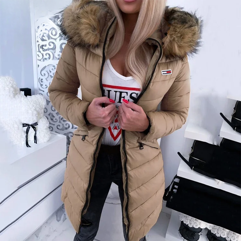 Doudoune femme à capuche