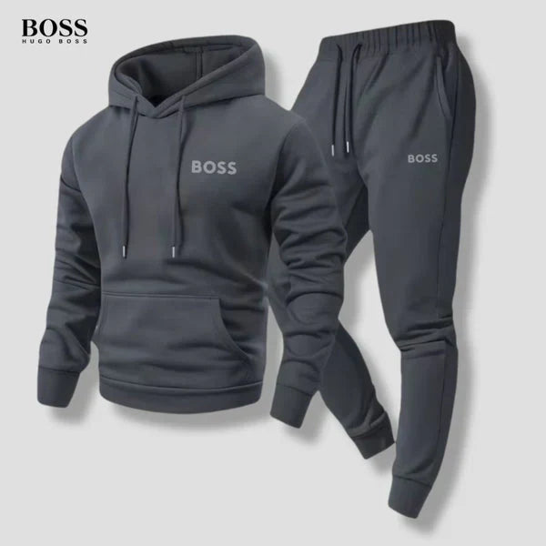 Ensemble sweat à capuche urbain H.B pour hommes
