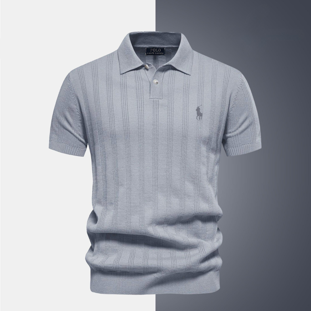 Polo en maille texturée RL Exclusive pour homme