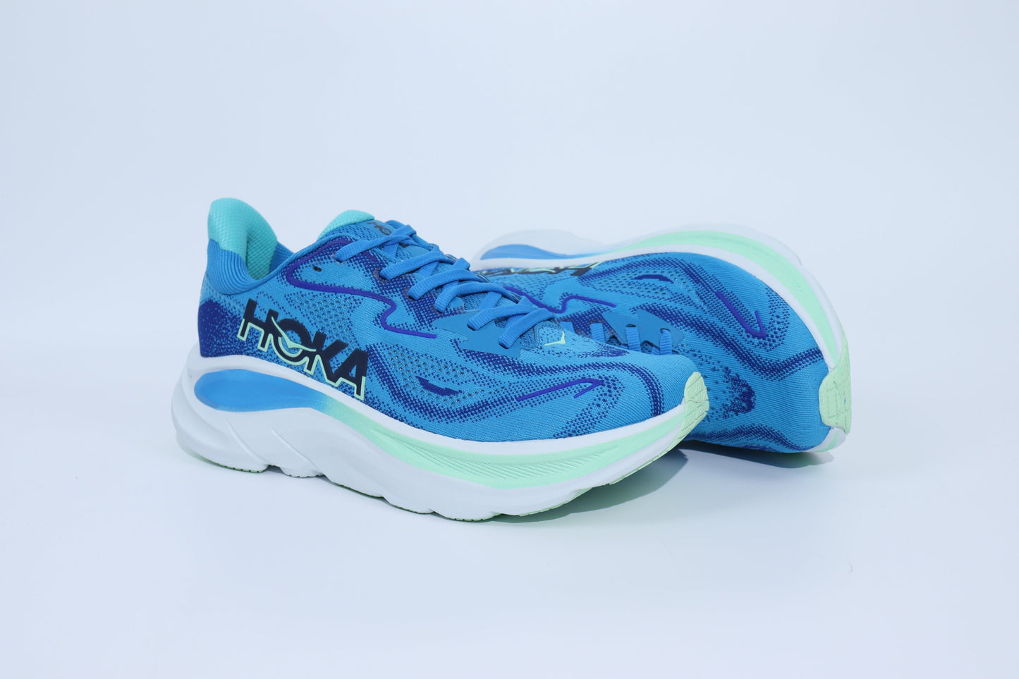 Clifton 10 - Baskets Unisexes HK - Bleu
