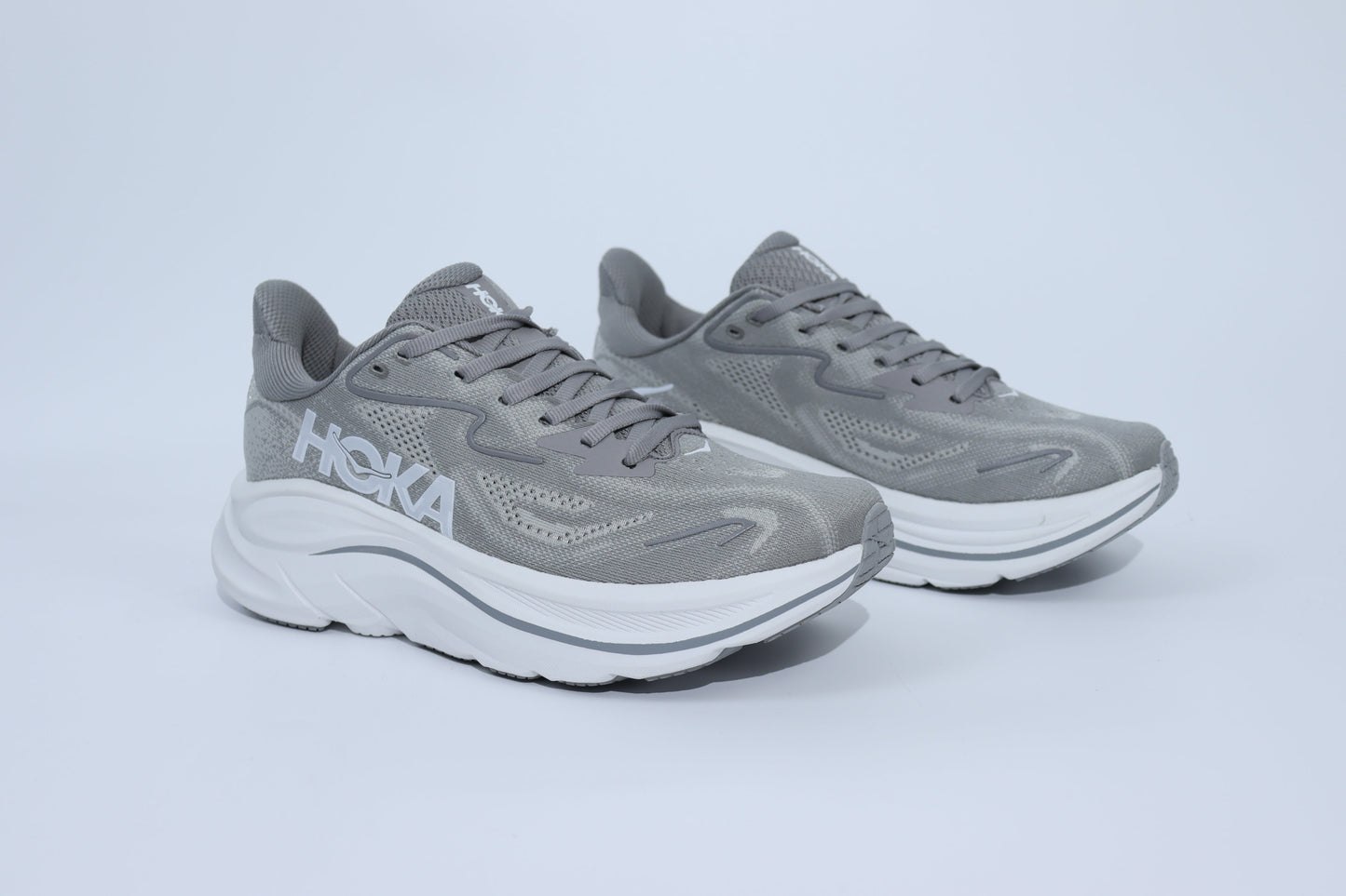 Clifton 10 - Baskets Unisexes HK - Gris