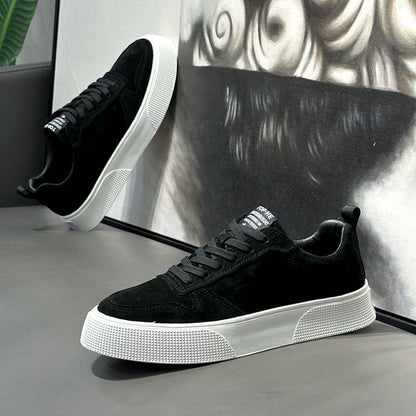 Baskets compensées respirantes pour homme - Chaussures basses décontractées