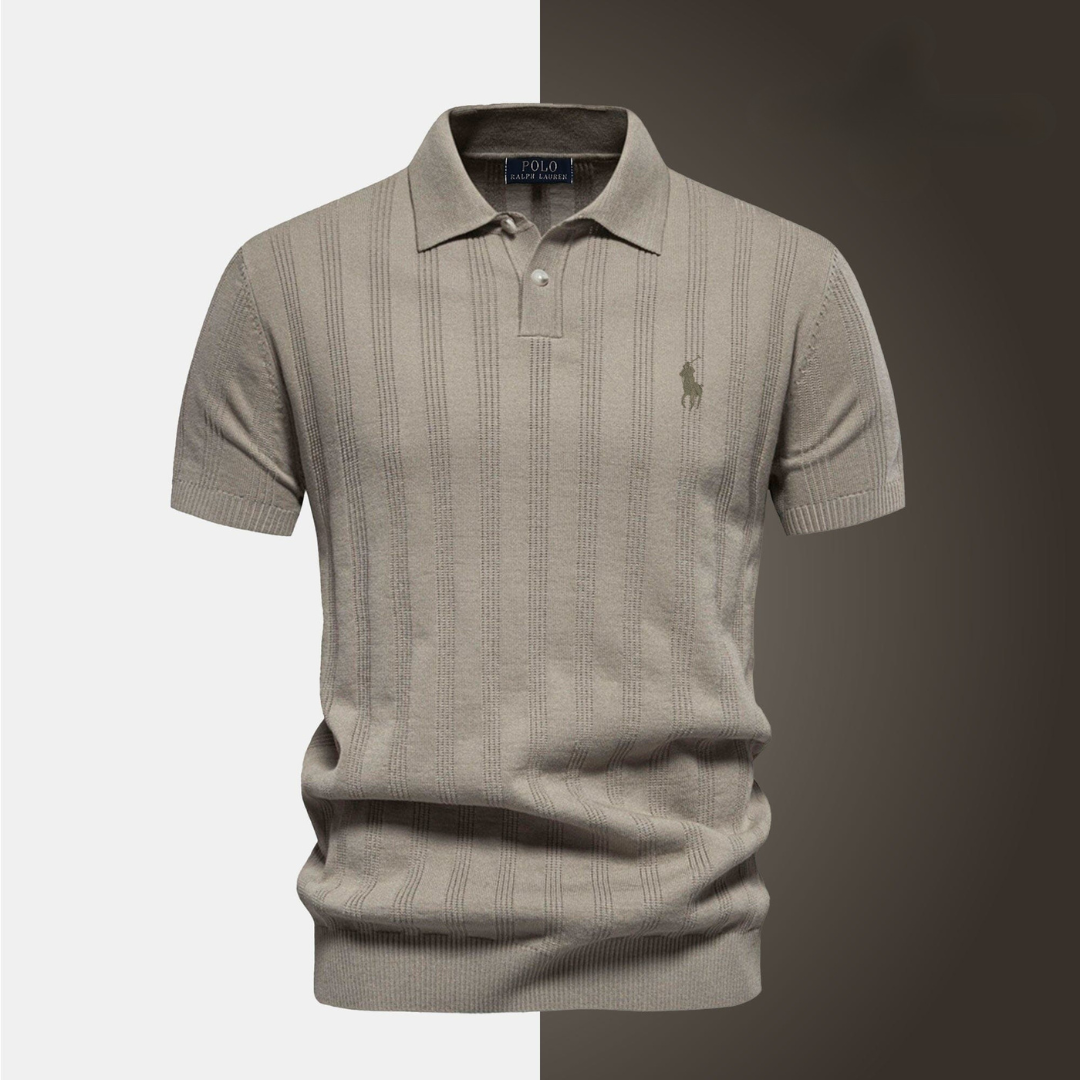 Polo en maille texturée RL Exclusive pour homme