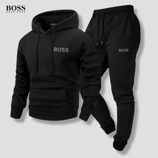 Ensemble sweat à capuche urbain H.B pour hommes