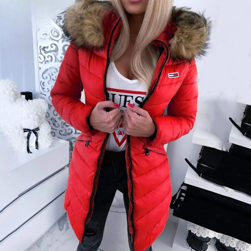Doudoune femme à capuche