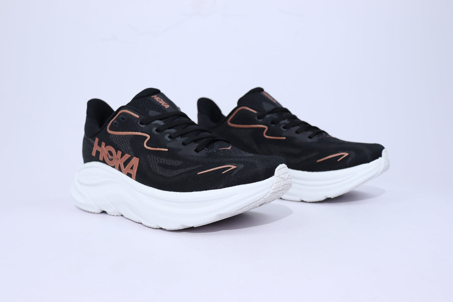Clifton 10 - Baskets Unisexes HK - Noir Cuivre