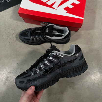 Nike P-6000 Suede Anthracite Metallic Silver