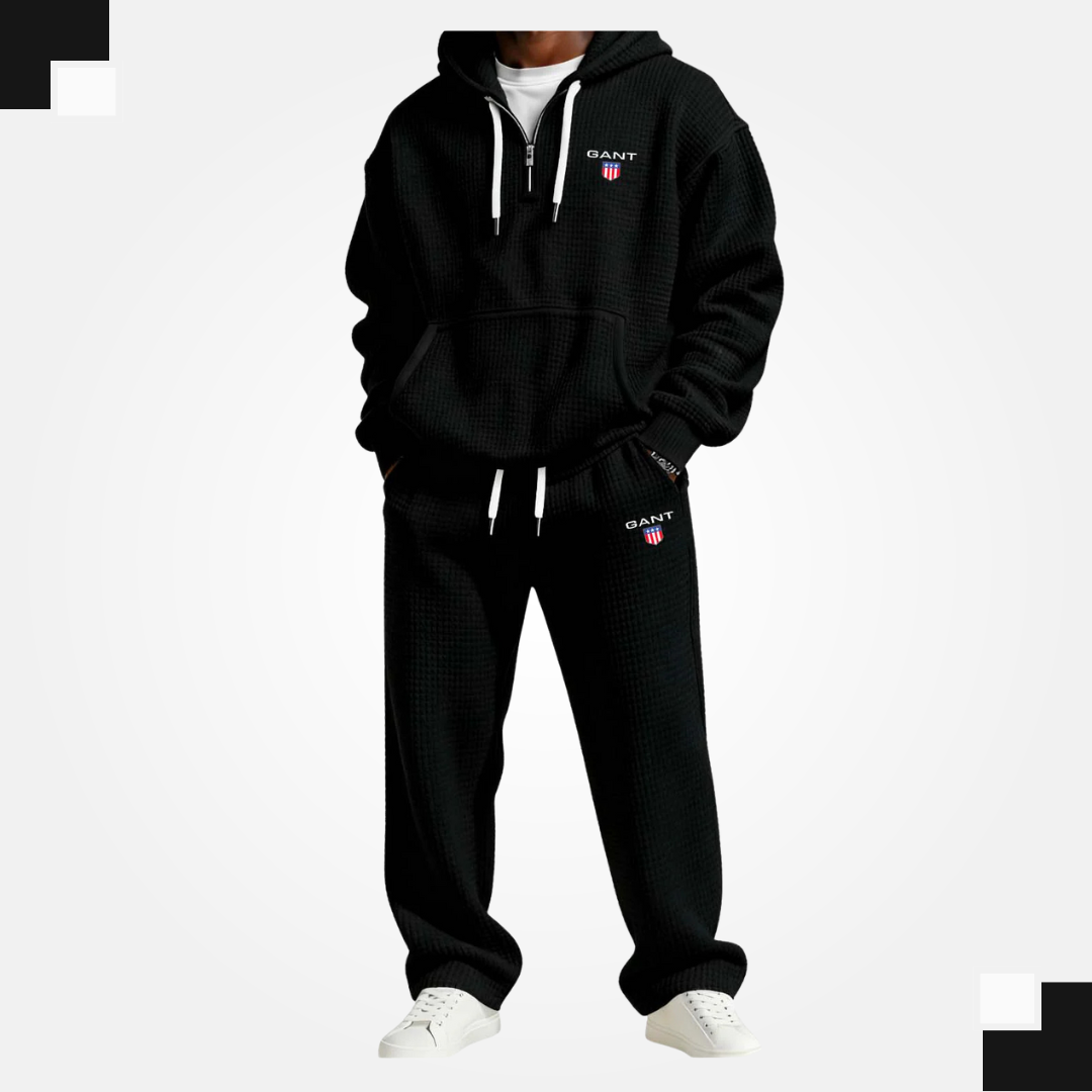 Ensemble de survêtement Premium en tricot gaufré