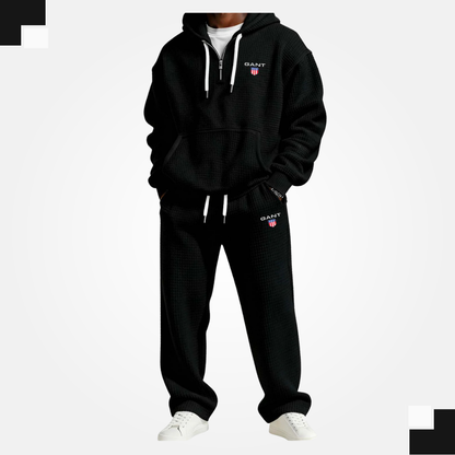 Ensemble de survêtement Premium en tricot gaufré