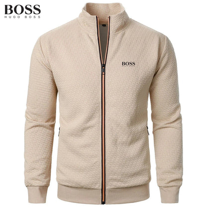 Veste zippée col montant