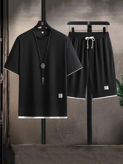 Ensemble de détente en maille gaufrée