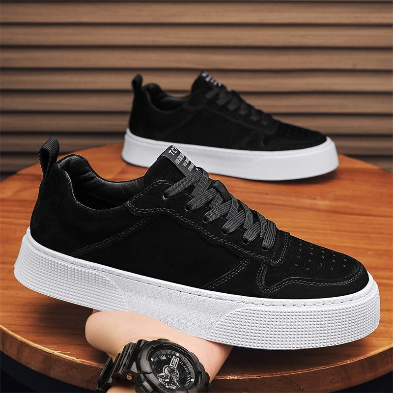 Baskets compensées respirantes pour homme - Chaussures basses décontractées