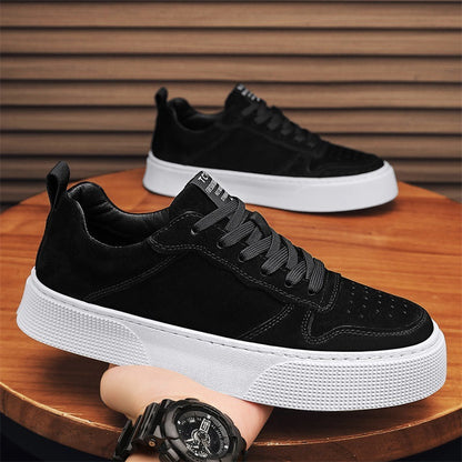 Baskets compensées respirantes pour homme - Chaussures basses décontractées