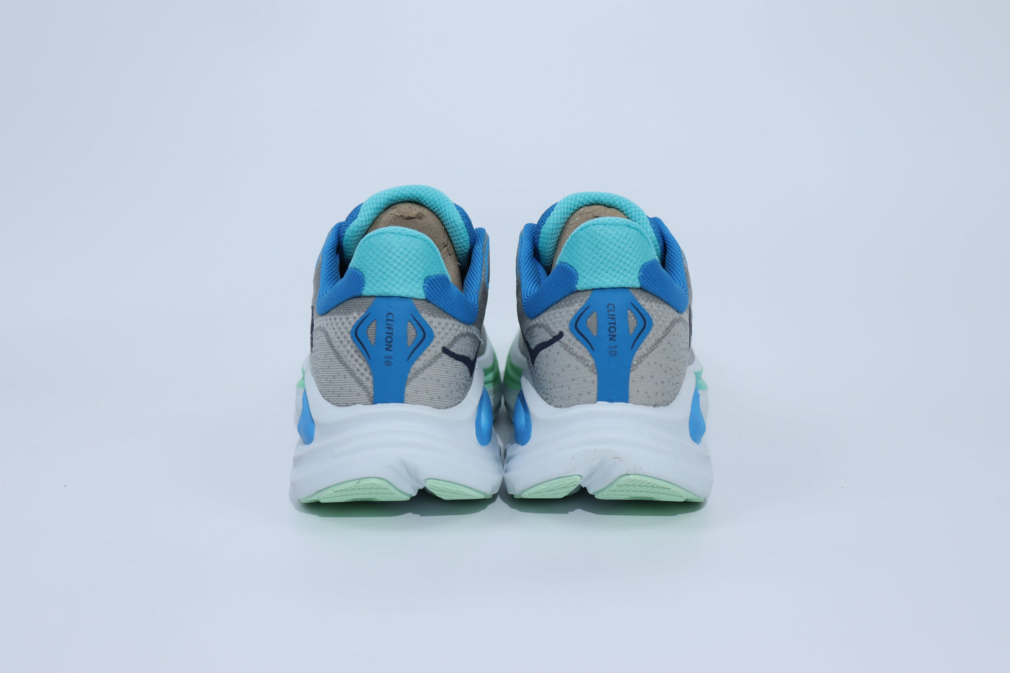 Clifton 10 - Baskets Unisexes HK - Gris Menthe