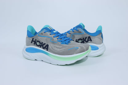 Clifton 10 - Baskets Unisexes HK - Gris Menthe