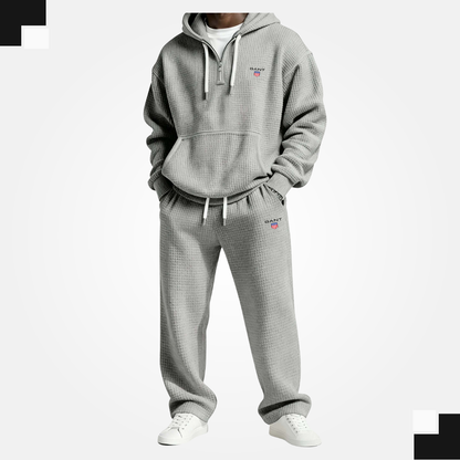 Ensemble de survêtement Premium en tricot gaufré