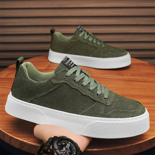 Baskets compensées respirantes pour homme - Chaussures basses décontractées
