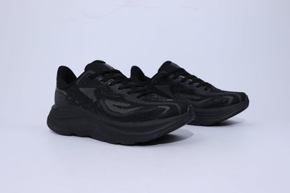 Clifton 10 - Baskets Unisexes HK - Tout Noir
