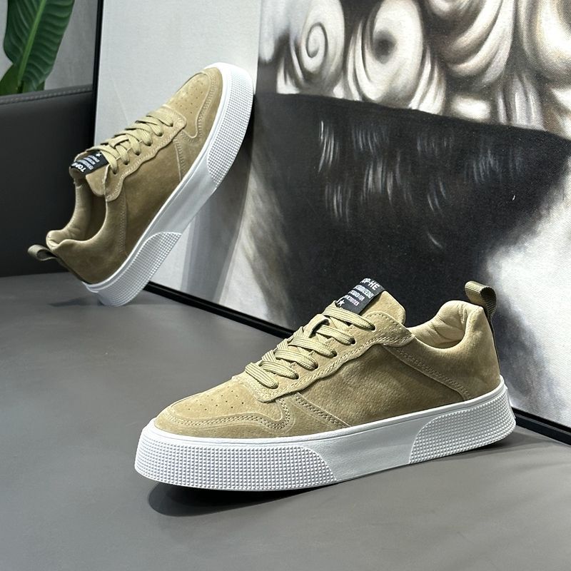 Baskets compensées respirantes pour homme - Chaussures basses décontractées
