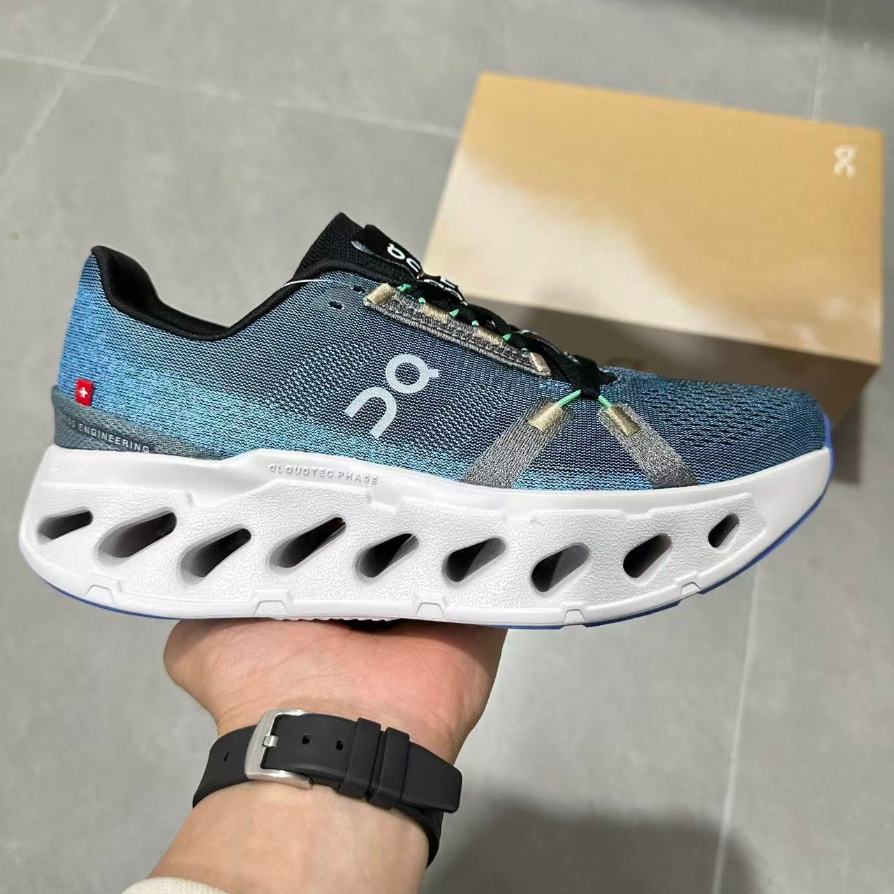 Chaussures de course ON Eclipse - Bleu