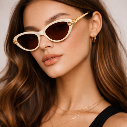 Lunettes de soleil œil-de-chat Monetra