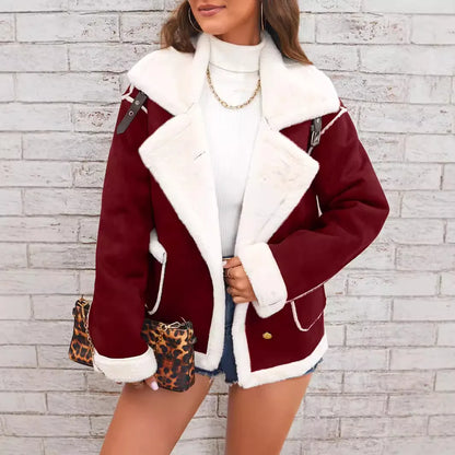 Arden Shearling-Jacke