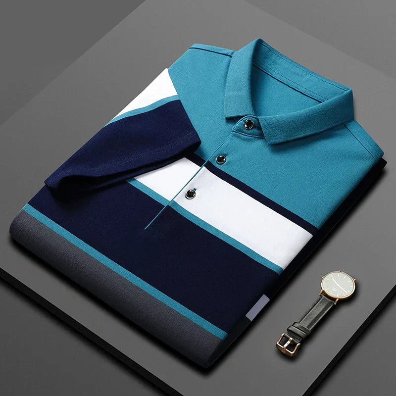 Polo bicolore Portside