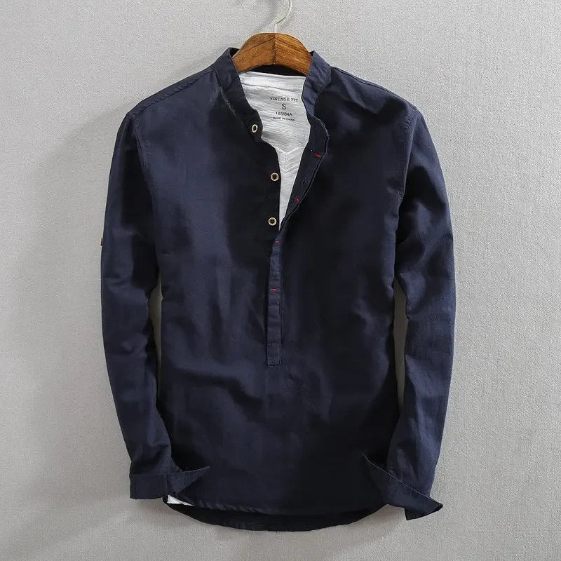 Chemise pull classique en coton