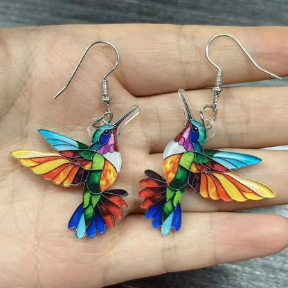 Boucles d'oreilles Colibri Prisme