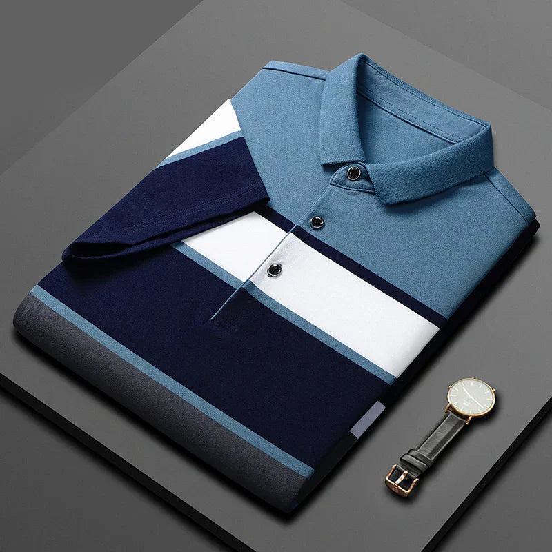 Polo bicolore Portside