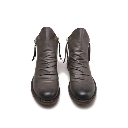 Bottes Chelsea en cuir véritable Enigma