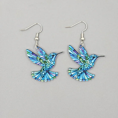 Boucles d'oreilles Colibri Prisme